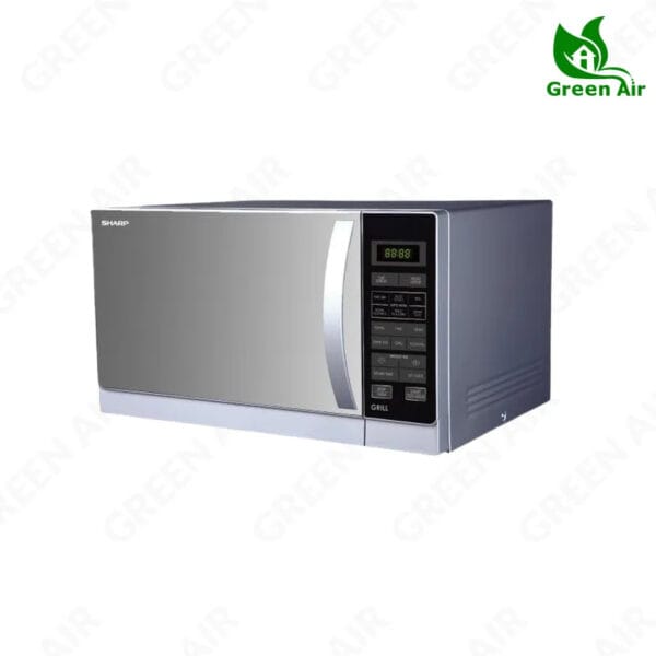 Sharp Grill Microwave Oven R-72A1-SM-V | 25 Litres - Mirror Silver