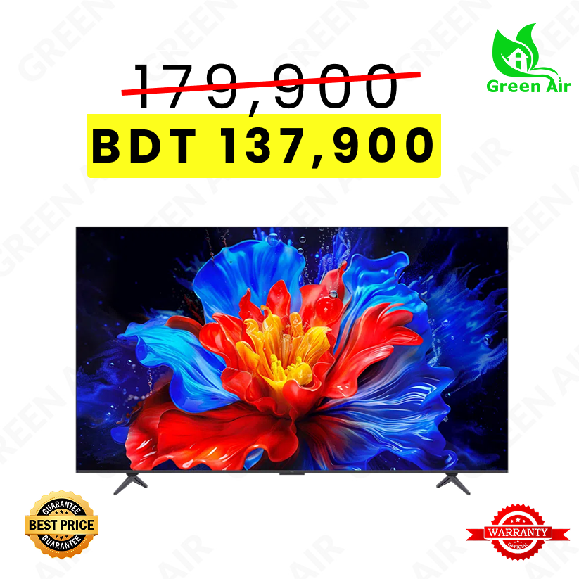 TCL 75P8K 75" 4K QLED Smart Google TV