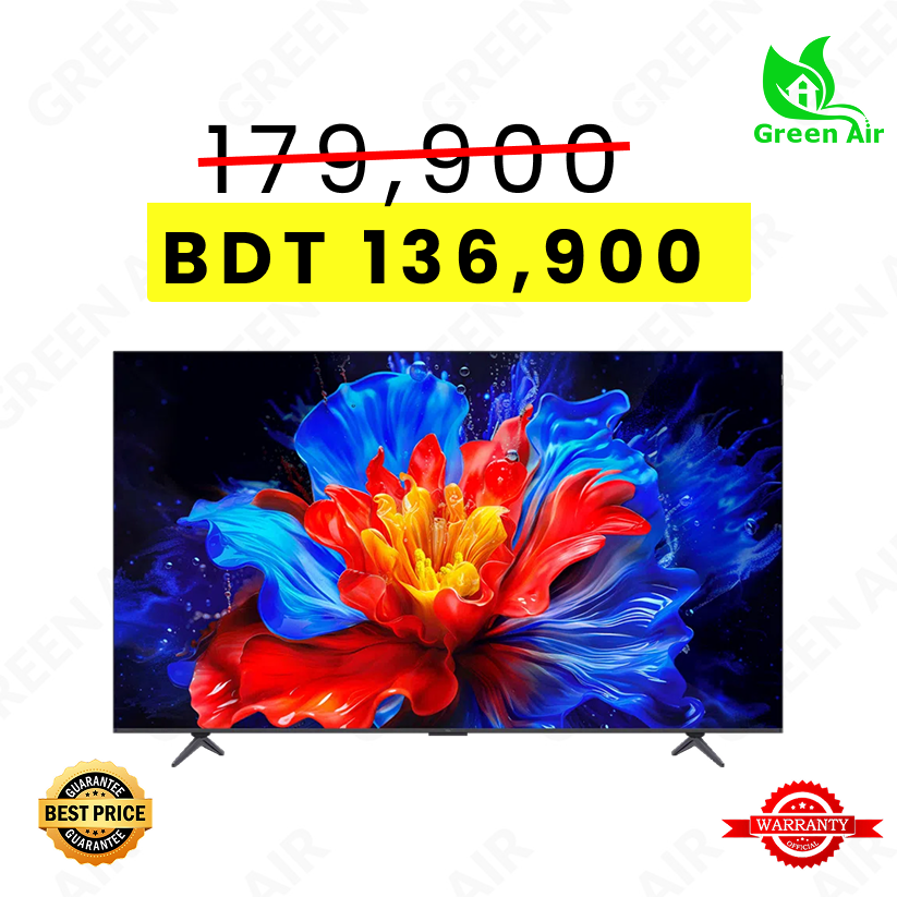 TCL 75P8K 75" 4K QLED Smart Google TV