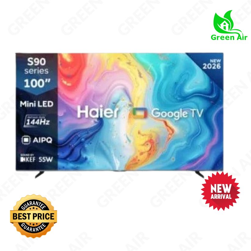 Haier H100S90FUX 100 Inch 4K Mini LED Google TV
