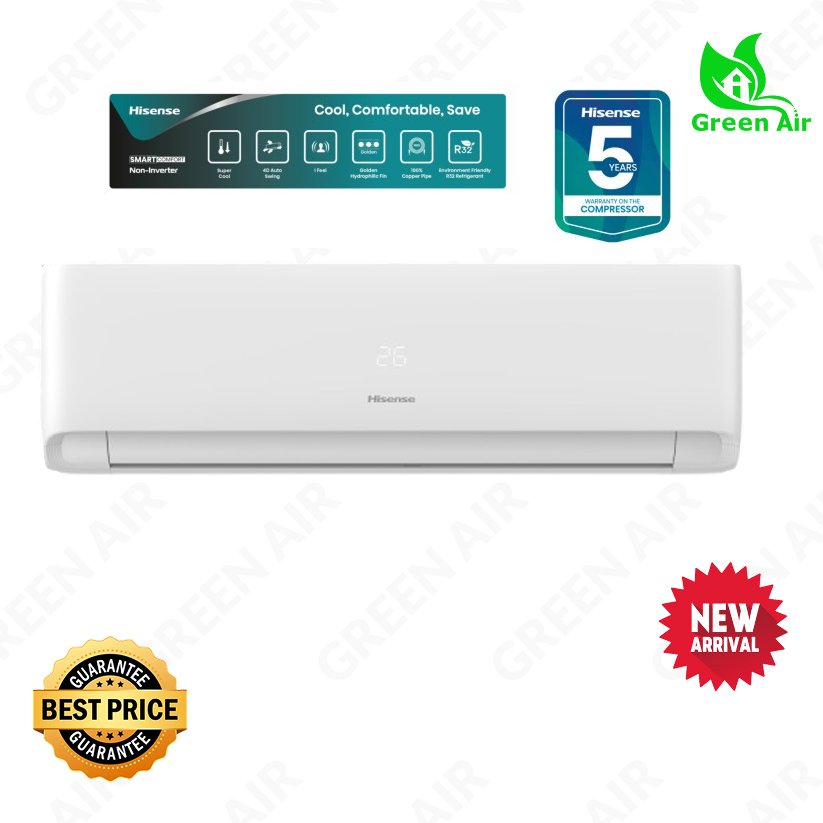 Hisense Smart Comfort 1.5 Ton AC AS18CW4RXSKF00AU